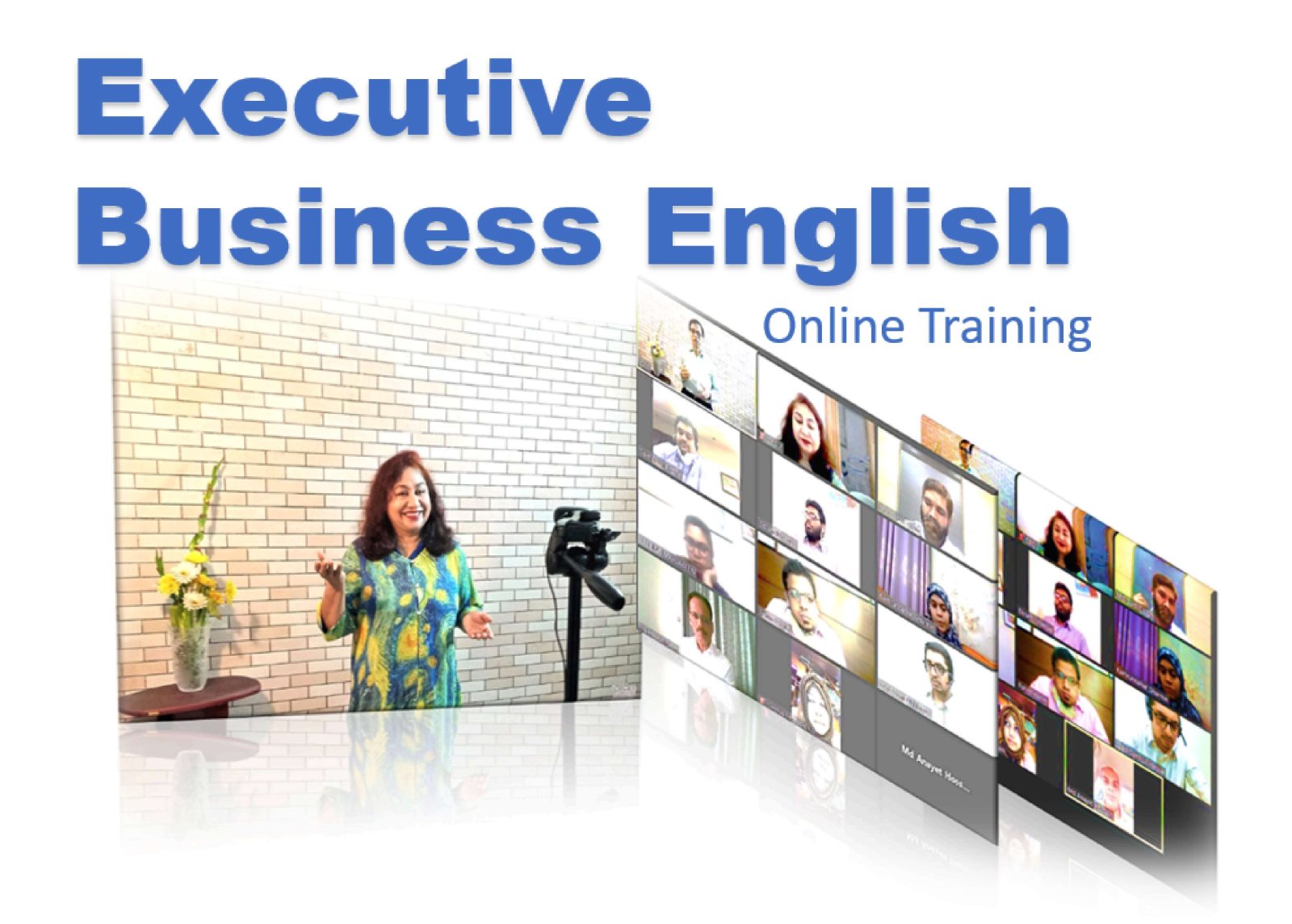 Live professional training session